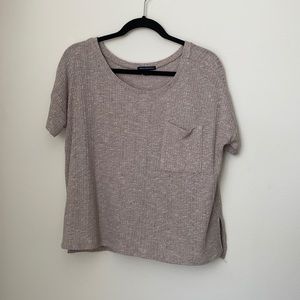 Beige oversized tshirt